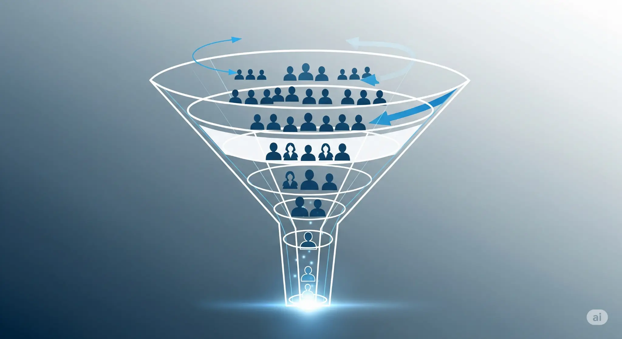 Sales Funnel Visualization